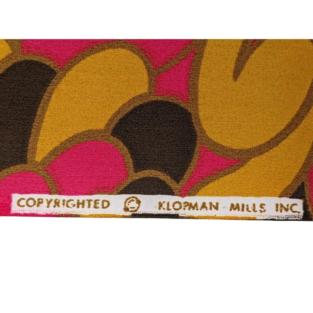 Klopman Mills psychedelic swirls